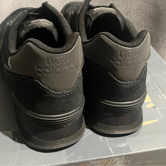 New Balance Men’s Sneakers 574 Black Size 11 US - Picture 10 of 15